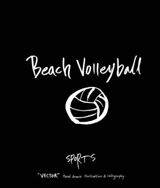 Spor arka plan illüstrasyon / vektör çizim / blackboard stili