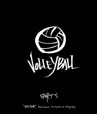 Spor arka plan illüstrasyon / vektör çizim / blackboard stili