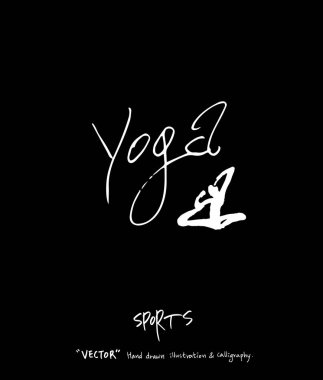 Spor arka plan illüstrasyon / vektör çizim / blackboard stili