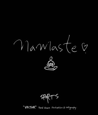 Spor arka plan illüstrasyon / vektör çizim / blackboard stili