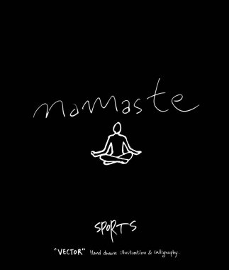 Spor arka plan illüstrasyon / vektör çizim / blackboard stili