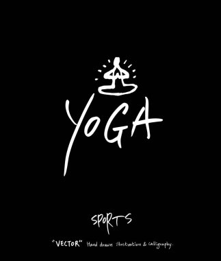 Spor arka plan illüstrasyon / vektör çizim / blackboard stili