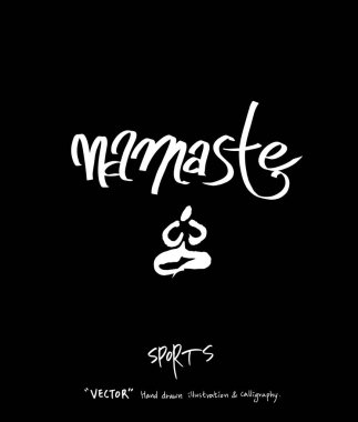 Spor arka plan illüstrasyon / vektör çizim / blackboard stili