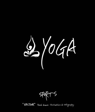 Spor arka plan illüstrasyon / vektör çizim / blackboard stili