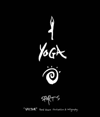 Spor arka plan illüstrasyon / vektör çizim / blackboard stili