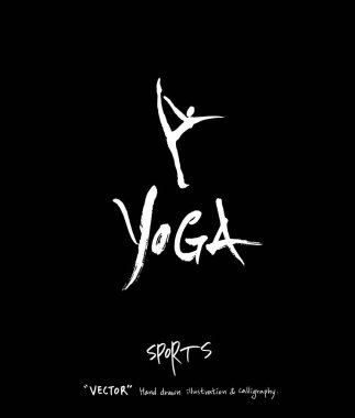 Spor arka plan illüstrasyon / vektör çizim / blackboard stili