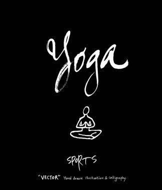 Spor arka plan illüstrasyon / vektör çizim / blackboard stili