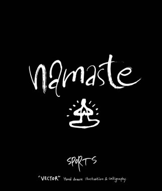 Spor arka plan illüstrasyon / vektör çizim / blackboard stili