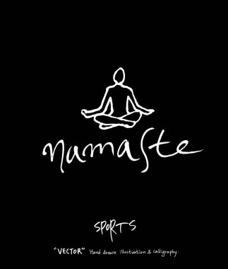 Spor arka plan illüstrasyon / vektör çizim / blackboard stili