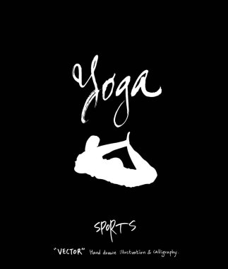 Spor arka plan illüstrasyon / vektör çizim / blackboard stili