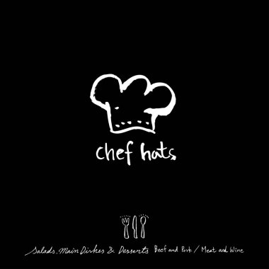 Elle çizilmiş Restoran poster / gıda menü resimleri - vektör