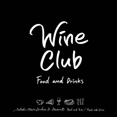 Restoran poster / yarım yamalak gıda menü resimleri - vektör