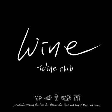 Restoran poster / yarım yamalak gıda menü resimleri - vektör