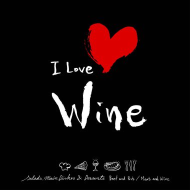 Restoran poster / yarım yamalak gıda menü resimleri - vektör