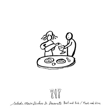 Restoran poster / yarım yamalak gıda menü resimleri - vektör