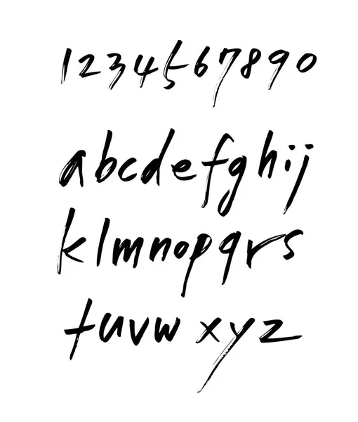 矢量字体 手写书法 — 图库矢量图片