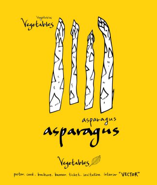 El çekilmiş gıda maddeleri - sebze ve meyve resimleri - vektör