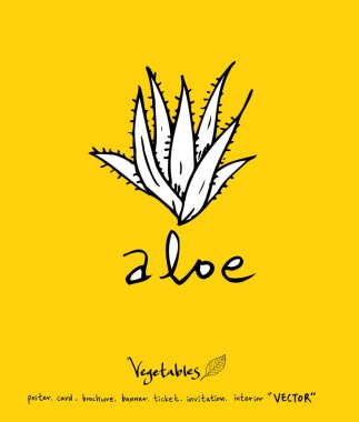 El çekilmiş gıda maddeleri - sebze ve meyve resimleri - vektör