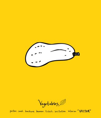 Sebze ve meyve resimler / el çekilmiş gıda maddeleri - vektör