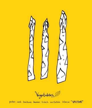 Sebze ve meyve resimler / el çekilmiş gıda maddeleri - vektör