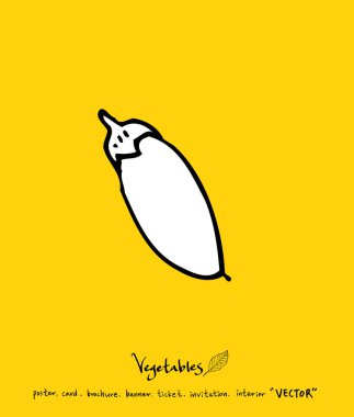 Sebze ve meyve resimler / el çekilmiş gıda maddeleri - vektör