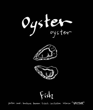 deniz gıda çizimler / el çekilmiş gıda maddeleri - vektör