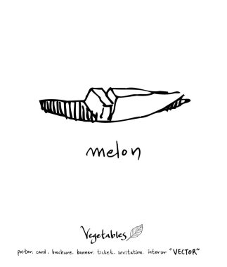 Sebze ve meyve resimler / el çekilmiş gıda maddeleri - vektör