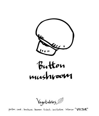 Sebze ve meyve resimler / el çekilmiş gıda maddeleri - vektör