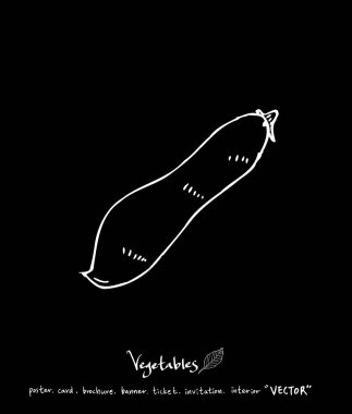 Sebze ve meyve resimler / el çekilmiş gıda maddeleri - vektör