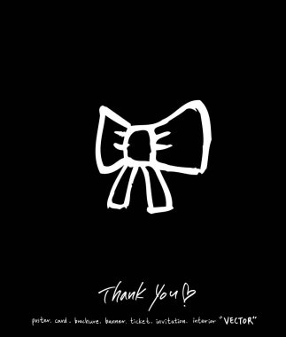 El yazısı hat / yıldönümü tebrik - vektör