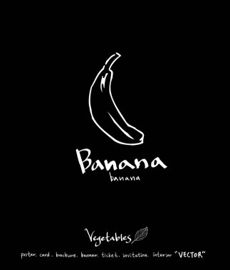 Sebze ve meyve resimler / el çekilmiş gıda maddeleri - vektör