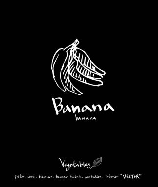 Sebze ve meyve resimler / el çekilmiş gıda maddeleri - vektör