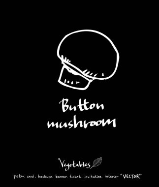 Sebze ve meyve resimler / el çekilmiş gıda maddeleri - vektör