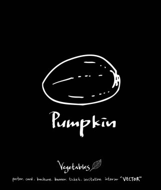 El çekilmiş gıda maddeleri - sebze ve meyve resimleri - vektör