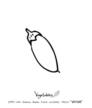 El çekilmiş gıda maddeleri - sebze ve meyve resimleri - vektör