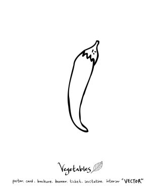 El çekilmiş gıda maddeleri - sebze ve meyve resimleri - vektör