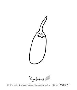 El çekilmiş gıda maddeleri - sebze ve meyve resimleri - vektör