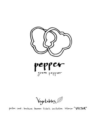 El çekilmiş gıda maddeleri - sebze ve meyve resimleri - vektör