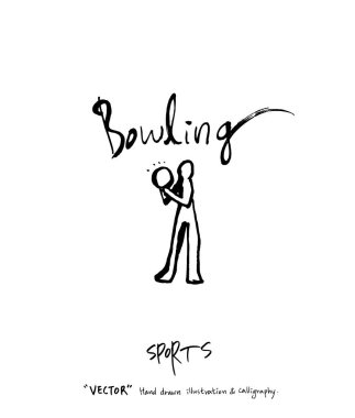 Spor poster / yarım yamalak eğlence illüstrasyon - vektör