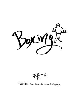 Spor poster / yarım yamalak eğlence illüstrasyon - vektör