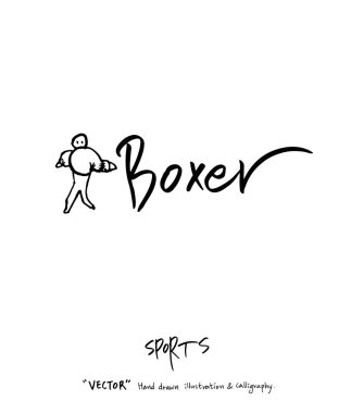 Spor poster / yarım yamalak eğlence illüstrasyon - vektör