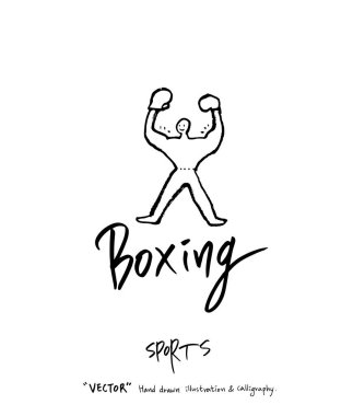 Spor poster / yarım yamalak eğlence illüstrasyon - vektör