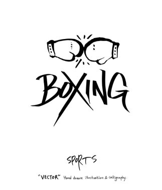 Spor poster / yarım yamalak eğlence illüstrasyon - vektör