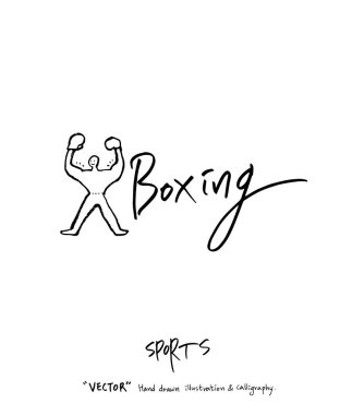 Spor poster / yarım yamalak eğlence illüstrasyon - vektör