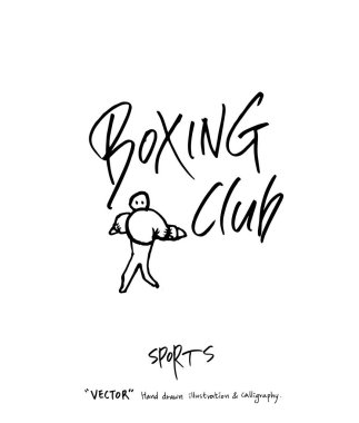 Spor poster / yarım yamalak eğlence illüstrasyon - vektör