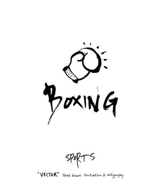 Spor poster / yarım yamalak eğlence illüstrasyon - vektör