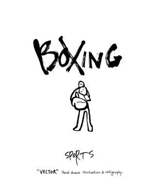 Spor poster / yarım yamalak eğlence illüstrasyon - vektör