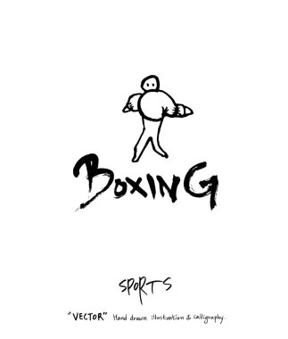 Spor poster / yarım yamalak eğlence illüstrasyon - vektör