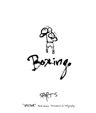 Spor poster / yarım yamalak eğlence illüstrasyon - vektör