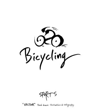 Çizilmiş spor ve eğlence illüstrasyon el - vektör